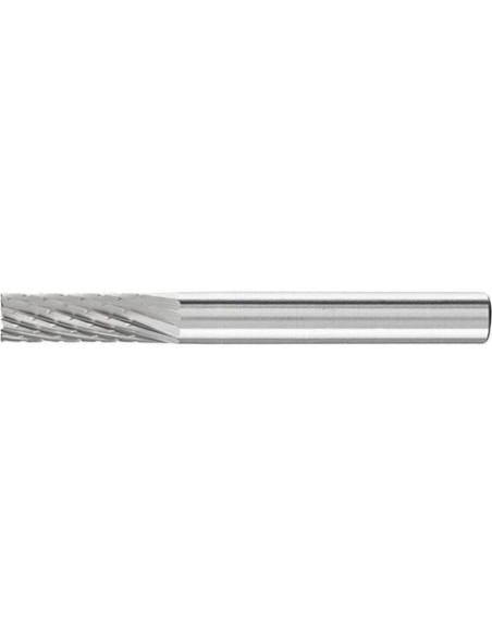 Fresa cilíndrica recto metal duro ZYAS 4 vástago 6mm