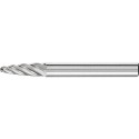 Fresa con mango MD arco de medio punto 0618 inoxidable 6mm