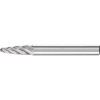 Fresa con mango MD arco de medio punto 0618 inoxidable 6mm