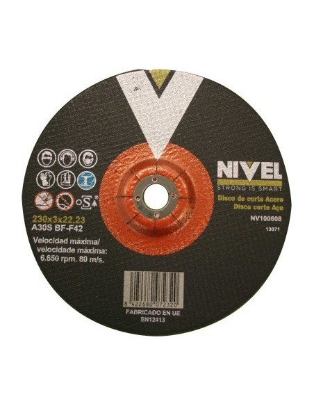 Disco de corte acero