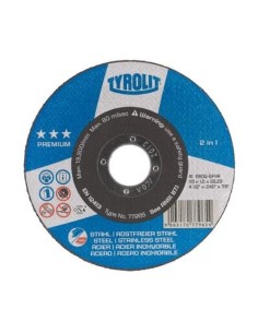 Disco de corte inox plano serie PREMIUM