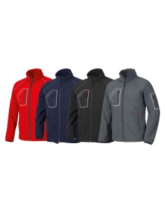 Chaqueta Softshell azul marino modelo JUST
