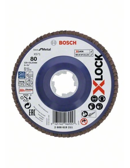 Disco de láminas circonio plano sistema X-LOCK BEST