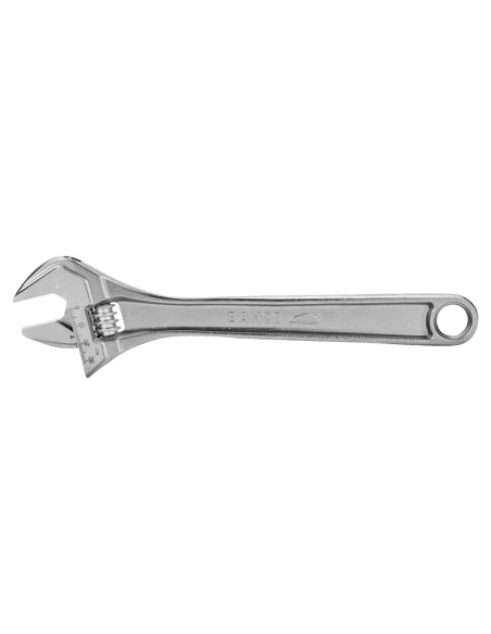 Llave ajustable de moleta central estándar cromada mod 80C