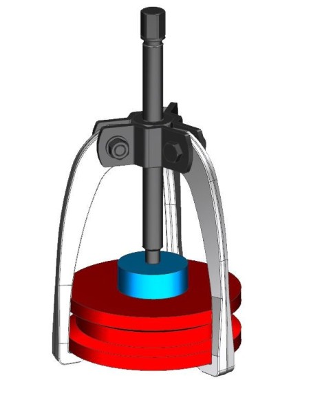 Extractor ligero autocentrante 2 patas serie 2740