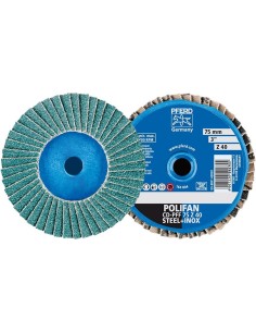 Minidisco laminado abrasivo circonio COMBIDISC Mini-Polifan 75mm