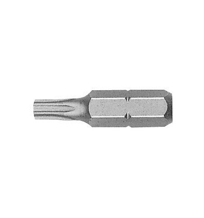 Punta Torx seguridad STANDARD guía 1/4" corta