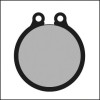 Alicates circlips externo 45grados curvado A02