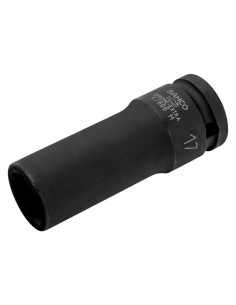 Llave de vaso de impacto cuadradillo 1/2" larga hexagonal mod K7806M