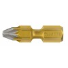 Punta Pozidriv BITFLEX DIAMOND guía 1/4" corta
