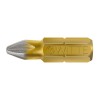 Punta Pozidriv DIAMOND guía 1/4" corta