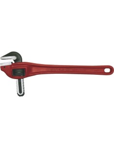 Llave grifa STILLSON acodada 90° pico pato