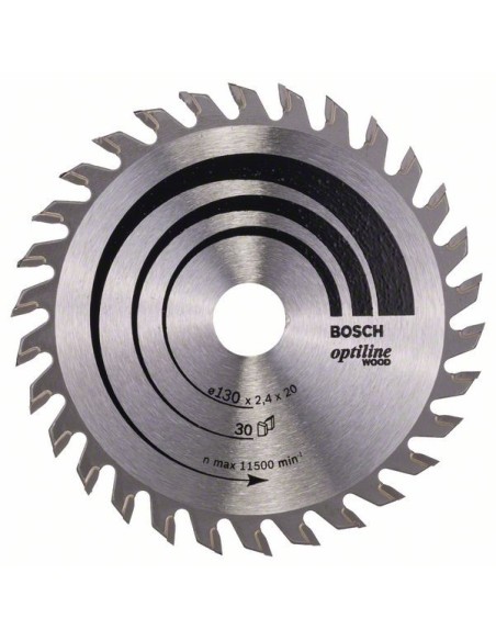 Disco sierra circular madera OPTILINE