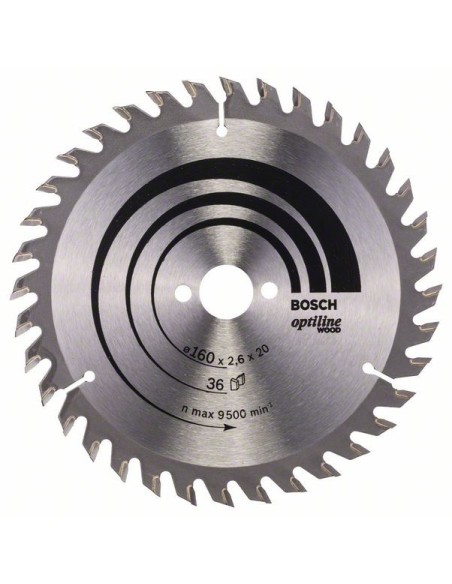 Disco sierra circular madera OPTILINE