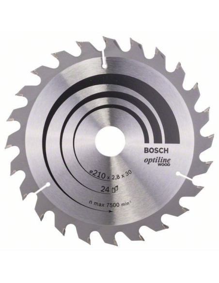 Disco sierra circular madera OPTILINE