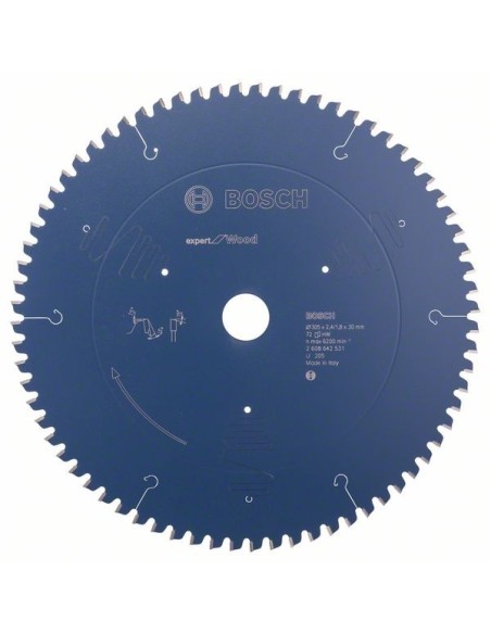 Disco sierra circular madera negativo EXPERT