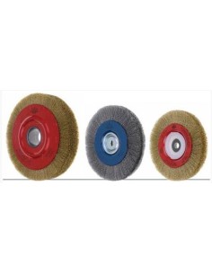Cepillo circular alambre ondulado mod CT
