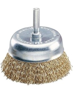 Cepillo taza alambre ondulado mod BTE