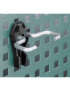 Gancho doble para panel perforado mod 8035