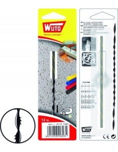 Pelo segueta marquetería 13 mm corte materiales varios 12 ud