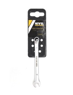 Llave combinada cromada