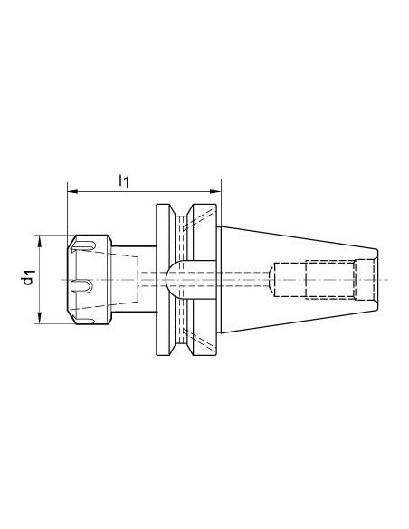 Portapinzas JISB6339ADB A70 BT50