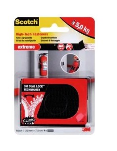 Tiras sujeción extrema SCOTCH 25mm x 75mm 4 ud
