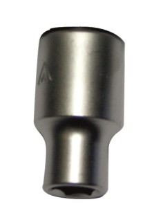 llave de vaso cuadradillo 1/2" hexagonal