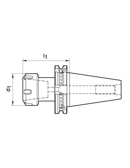 Portapinzas DIN69871ADB SK50