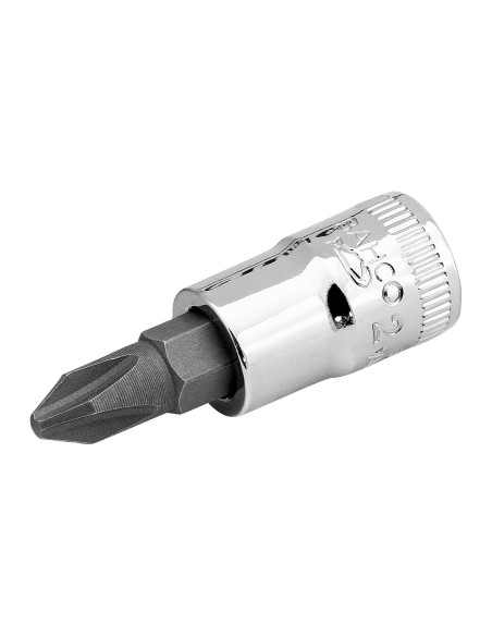 Llave de vaso cuadradillo 1/4" punta estrella "PHILLIPS" mod 6709PH