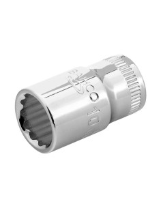 Llave de vaso cuadradillo 1/4" bi-hexagonal mod A6700DM