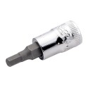 Llave de vaso cuadradillo 1/4" punta hexagonal Allen mod 6709M