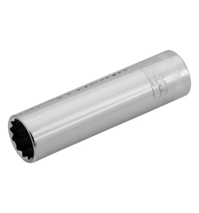 Llave de vaso cuadradillo 3/8" larga bi-hexagonal mod A7402DM