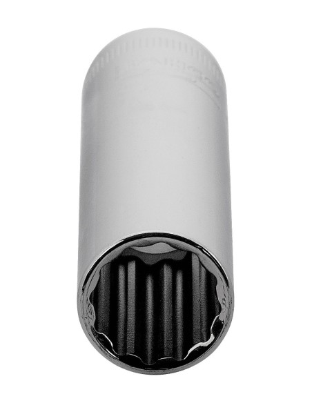 Llave de vaso cuadradillo 3/8" larga bi-hexagonal mod A7402DM