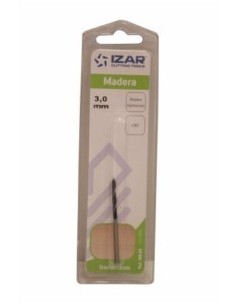 Broca madera espiral 3x