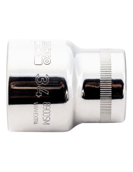 Llave de vaso cuadradillo 3/4" hexagonal mod 8900SM