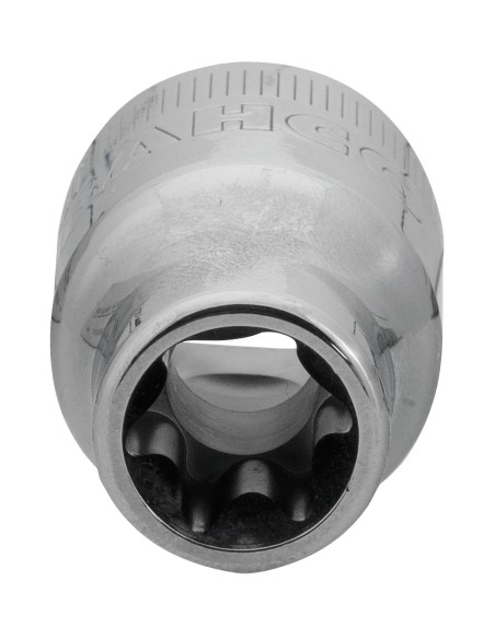 Llave de vaso cuadradillo 1/2" Torx hembra mod 7800