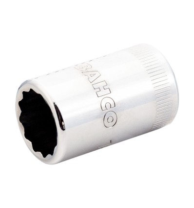 Llave de vaso cuadradillo 1/2" bi-hexagonal mod 7800DM