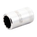 Llave de vaso cuadradillo 1/2" bi-hexagonal mod 7800DM