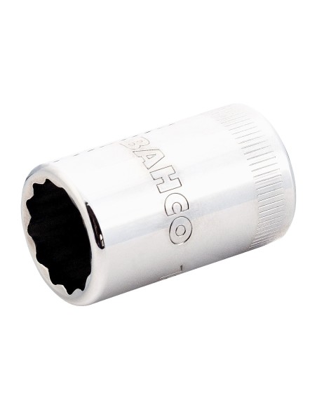 Llave de vaso cuadradillo 1/2" bi-hexagonal mod 7800DM