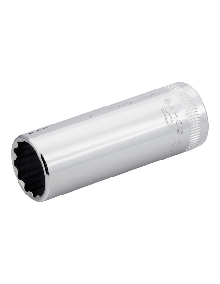 Llave de vaso cuadradillo 1/4" larga bi-hexagonal mod A6800DM