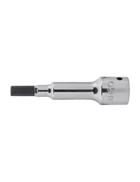 Llave de vaso cuadradillo 1/4" larga hexagonal Allen mod A6709M