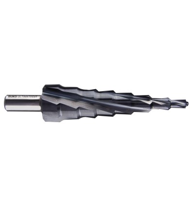 Brocas escalonadas HSS Runa TEC ranura helicoidal punta Turbocut
