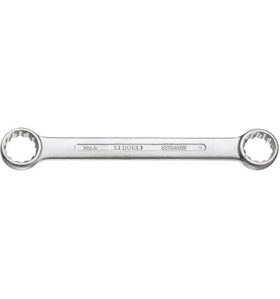 Llave 2 bocas estrella DIN837B