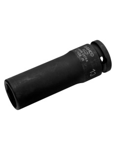 Llave de vaso de impacto cuadradillo 3/8" larga hexagonal mod K7406M