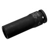 Llave de vaso de impacto cuadradillo 3/8" larga hexagonal mod K7406M