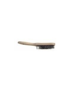 Cepillo con mango madera alambre INOX mod HBU