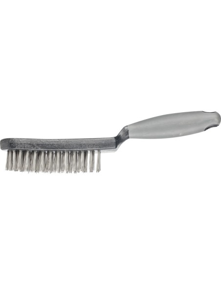 Cepillo con mango plástico alambre INOX mod HBUP