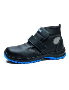 Bota seguridad piel negro EBANO S3