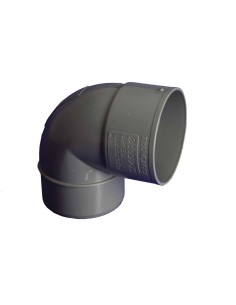 Codo evacuación PVC 45° Hembra-Hembra